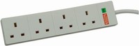 Pro Elec - 4-Fach Steckdosenleiste