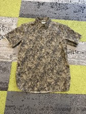 AllSaints Men's Short Sleeve Button-Up Shirt Size S Japan Fabric