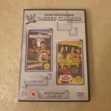 WWE Tagged Classics Wrestlemania 11 & Wrestlemania 12 DVD Silvervision PAL WWF