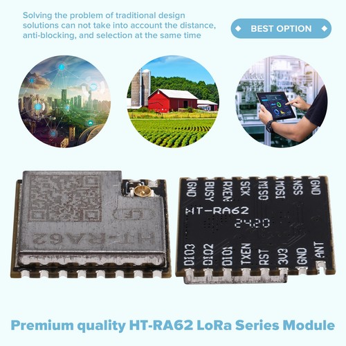 HT-RA62 LoRa-Serienmodul SX1262 Sekundärentwicklung Unterstützt LoRaWAN-Pro6655 - Bild 6 von 7