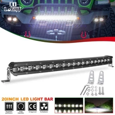 20 inch curved LED Work Light Bar Spot Flood Combo Truck SUV ATV Offroad Driving