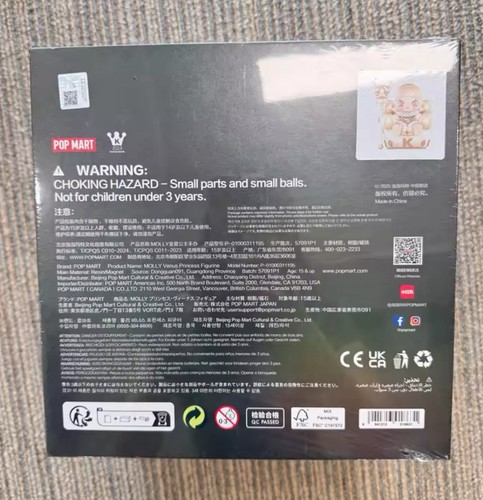 Pts Exhibition Limited POP MART MOLLY Venus Princess Doll New Seal - Picture 4 of 5