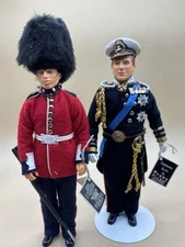 Peggy Nisbet Dolls Prince Charles And Guardsman Lot Of 2
