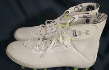 Under Armour Highlight MC Football Cleats White 3023716-106 Men SZ 12 New No Box