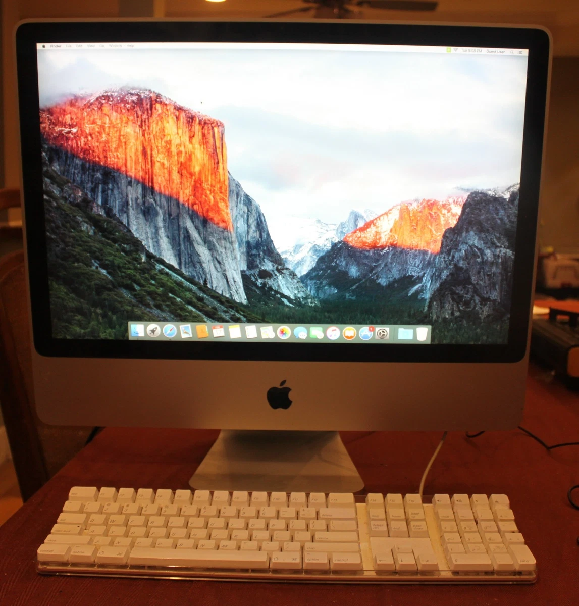 Apple iMac Mac OS X 10.11, El Capitan 2009 Released Apple Desktops