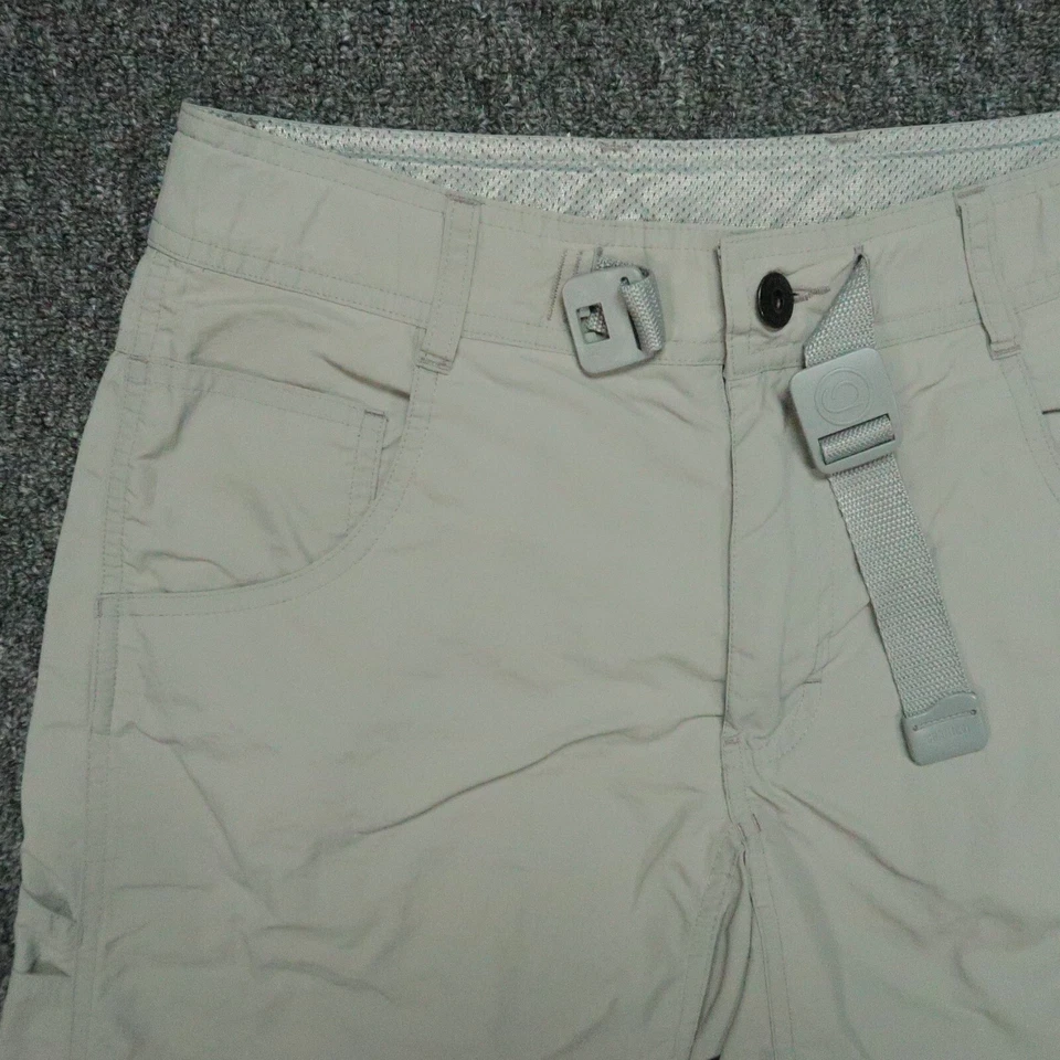 Pantalones Cortos Gramicci Para Hombre Pequeños Gris Break Trail Carga Chino Nylon Ligeros Foto 2 de 4