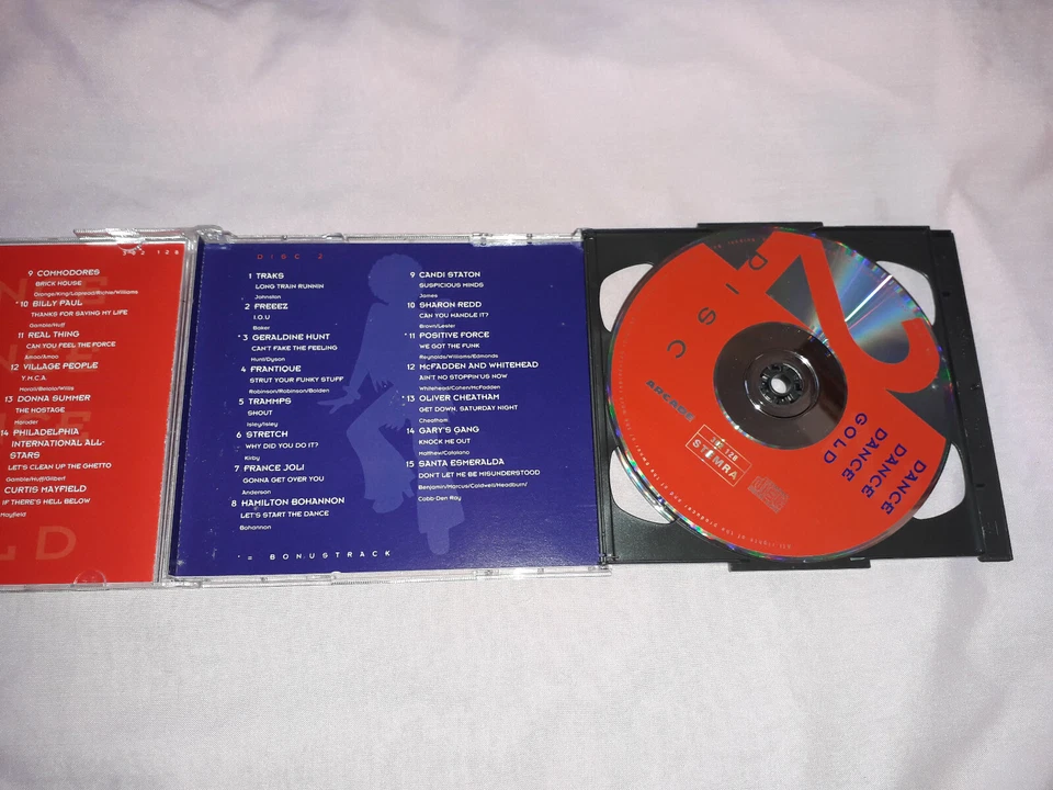 2 CD ALBUM DANCE DANCE DANCE GOLD 2 / 30 TITRES ARCADE 1994 - Photo 3/4