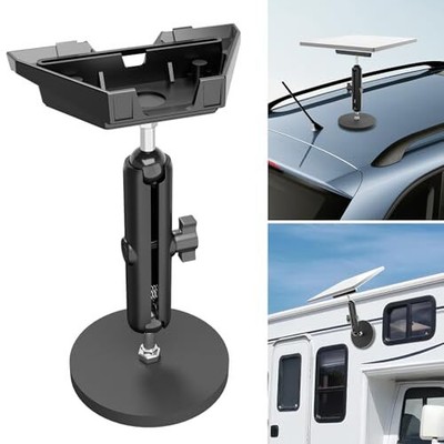 Piombo Per Tegole - 450x500 Mm | Per Pali Fino A 60 Mm | Fissaggio Antenne Su Tetto - Foto 4