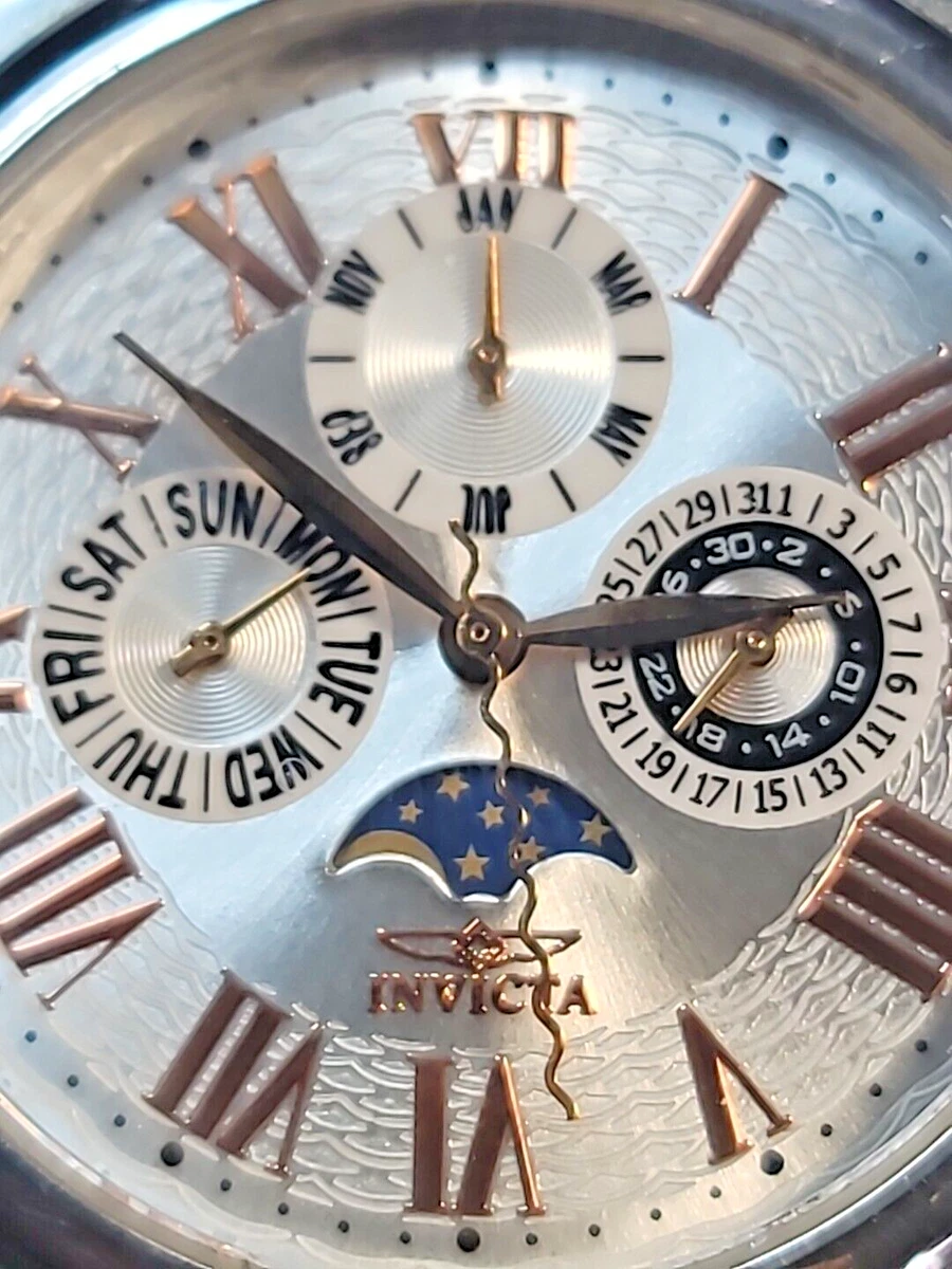 Invicta moonphase top watch