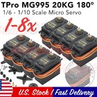 1-8 Waterproof MG995 Metal Gear Torque Digital Servo For RC Helicopter Car Boat