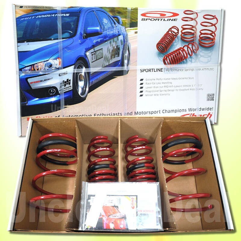 EIBACH SPORTLINE LOWERING SPRINGS FOR FIAT 500 1.4L / TURBO / ABARTH 1. ...