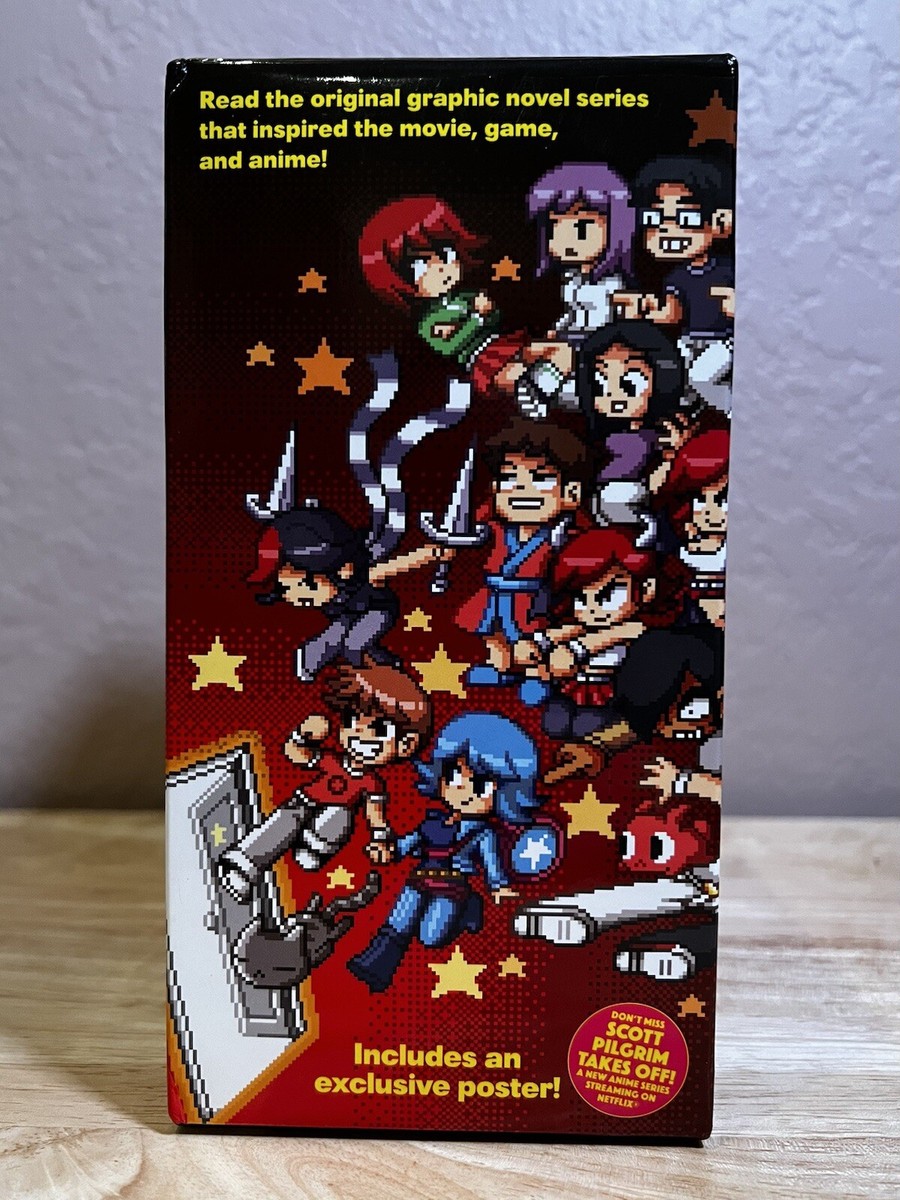 Bryan Lee O'Malley Autographed Complete Scott Pilgrim Box