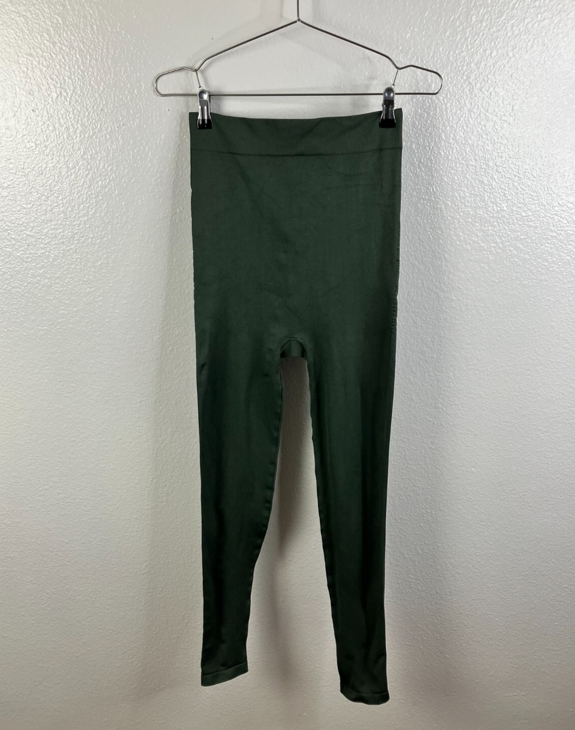 Blanqi Highwaist Postpartum Nursing Support Leggings Size M Forest Green-image