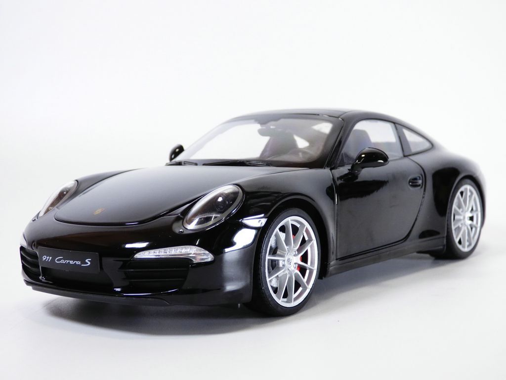 PORSCHE 911 - 991 CARRERA S noir 1/18 | eBay