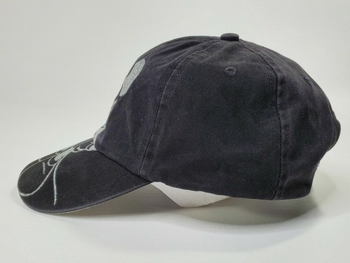 DISNEYLAND RESORT Mickey Mouse Outline Silver Glitter Adjustable Cap Hat - Picture 2 of 9