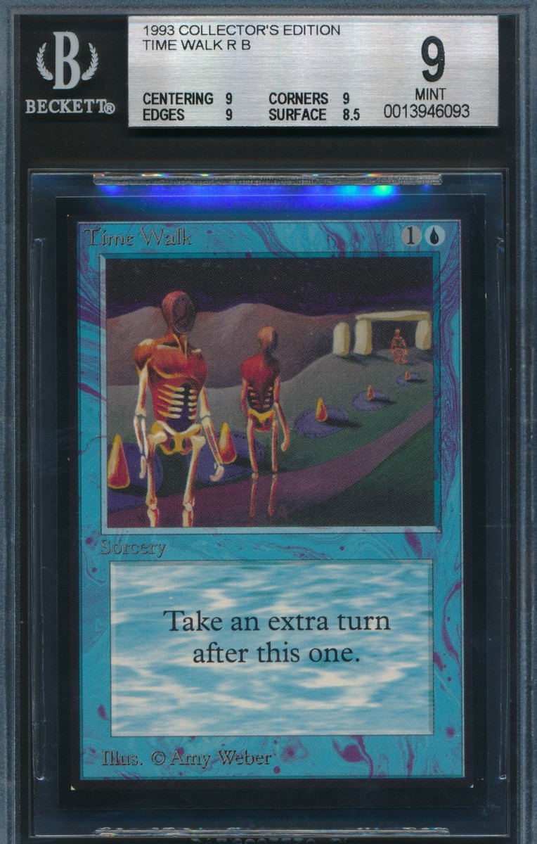 Collectors' Edition Time Walk BGS 9 Graded Magic MTG (6093