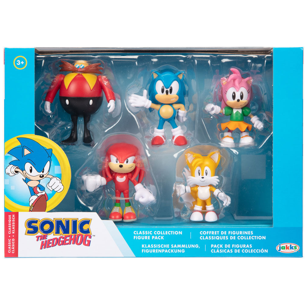 Sonic The Hedgehod pack figures 6cm Jakks Pacific