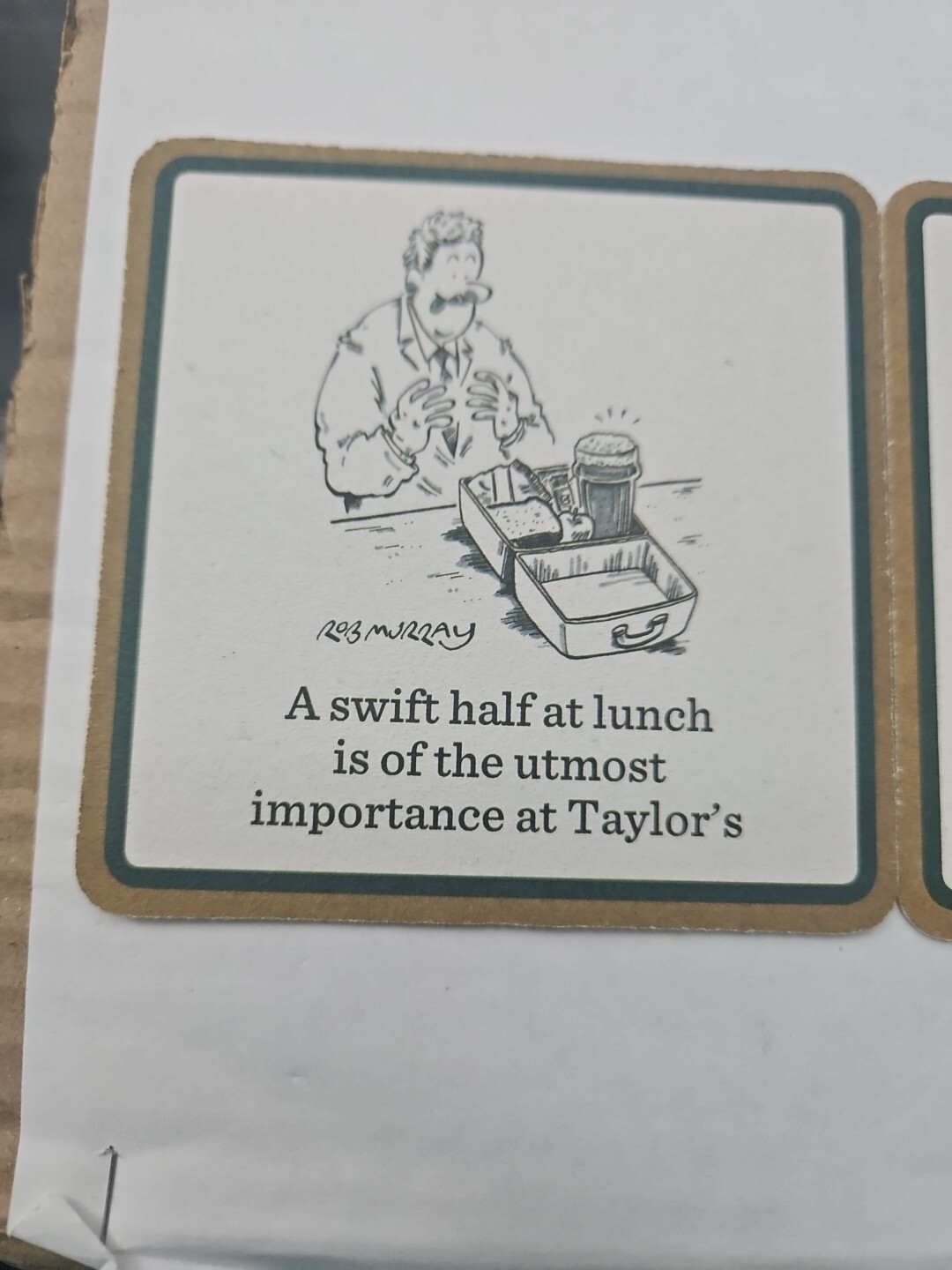 Timothy Taylors Beer Mat X 3 image 2