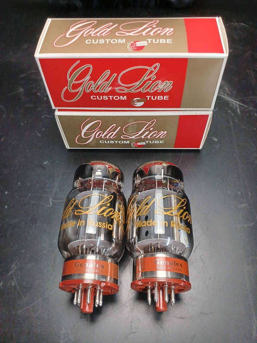 GOLD LION KT88 Vacuum Tubes Pair Used From Japan | eBay