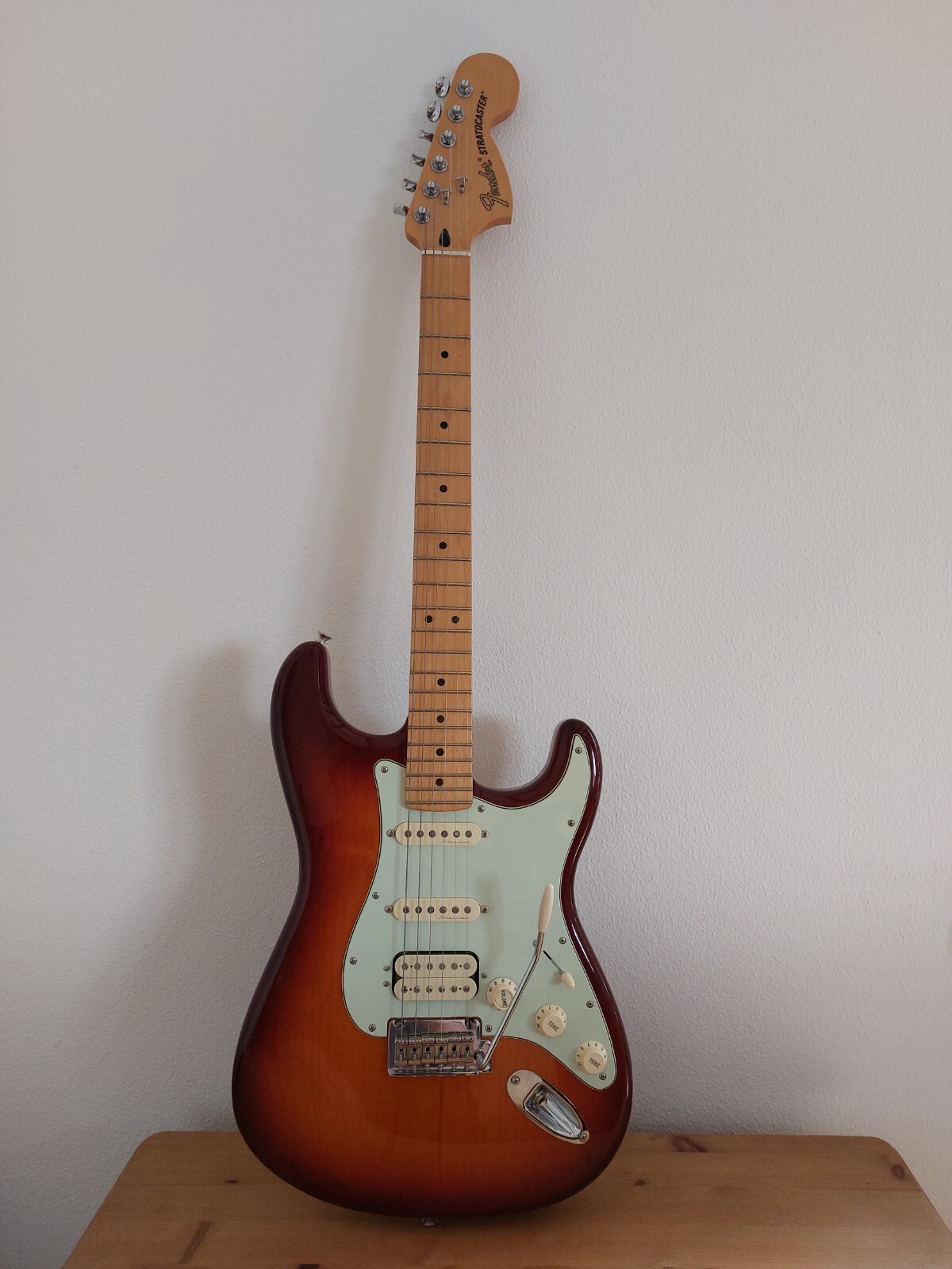fender mexico stratocaster hss deluxe + Verstärker Boss Katana 50 eBay