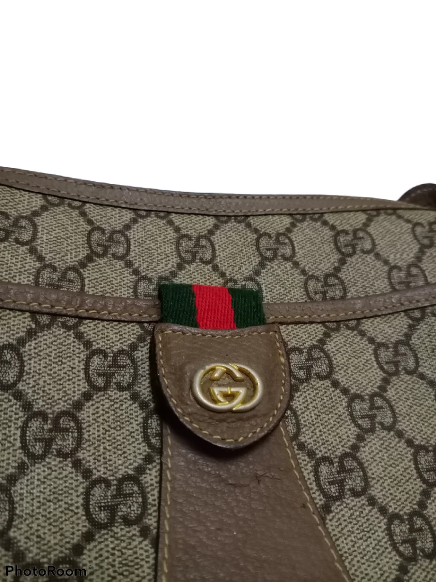 Vintage Gucci Monogram Sling Bag Made In Italy