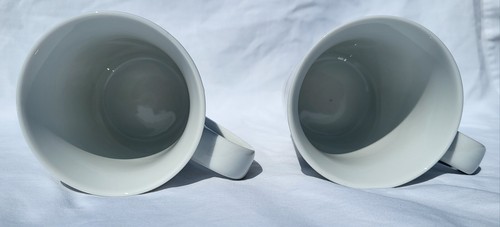 Fringe Studio Mug Set of 2 French Calligraphy Butterflies Barnes Noble Modern - Picture 5 of 8