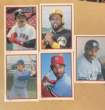 1984 TOPPS ALL STAR COLLECTORS EDITION- 5 CARD BASEBALL LOT (#D 16-20)