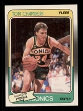 1988-89 FLEER BASKETBALL #106 TOM CHAMBERS PHOENIX SUNS