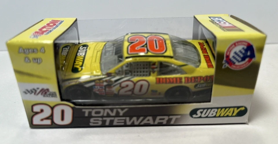 CASE of 24 - 2008 NASCAR TONY STEWART SUBWAY #20 RACECAR DIECAST 1/64 LTD ED - Image 3 of 4