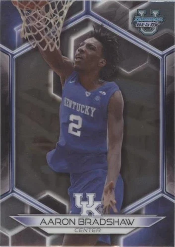 2023-24 Bowman University Best - Aaron Bradshaw #41