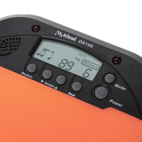 Almohadilla de batería electrónica eléctrica de 8"" con auricular para entrenamiento práctica metrónomo - Imagen 9 de 11