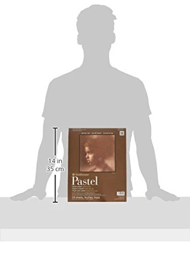 Strathmore 400 Series Pastel Pad 11x14 24 Sheets Acid Free Textured Paper - Image 4 of 4