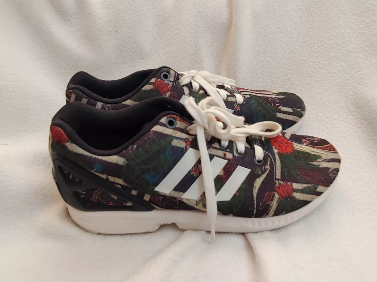 Women Adidas ZX Flux Torsion Farm Athletic Shoe Size 9 eBay