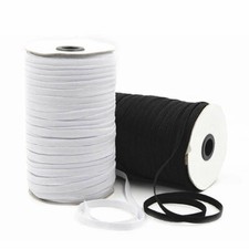 Gummiband Breite 4/5/6/7/8mm Gummilitze Gummischnur Elastik Band Braid Elastic