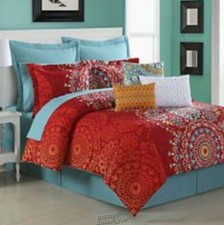 Fiesta Reversible Comforter Set Cozumel Twin