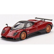Mini GT 1:64 Diecast Model Car Pagani Zonda F Rosso Dubai Red
