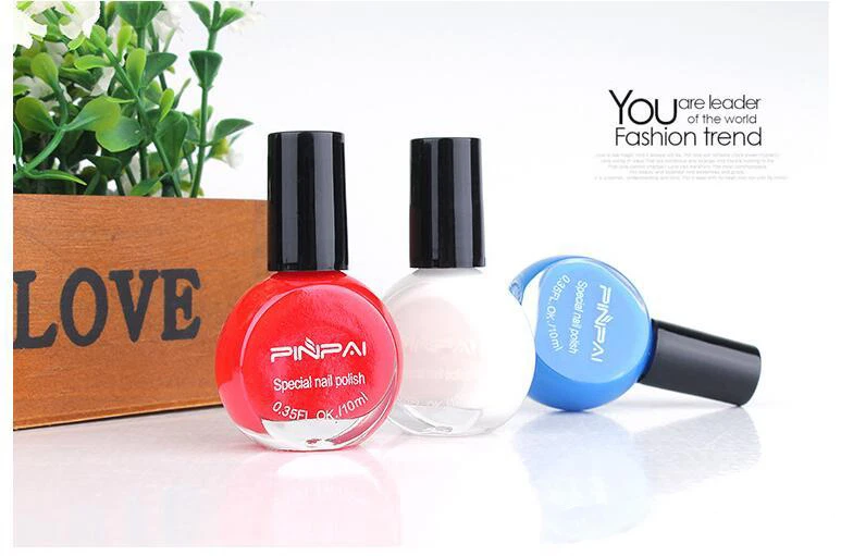 Esmalte de impresión en color de uñas manicura 10 ml dibujo en color esmalte especial para arte en uñas Foto 4 de 4