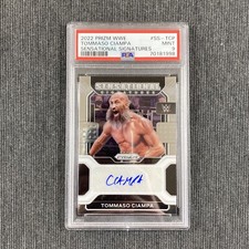 2022 Panini Prizm WWE Tommaso Ciampa Sensational Signatures PSA 9