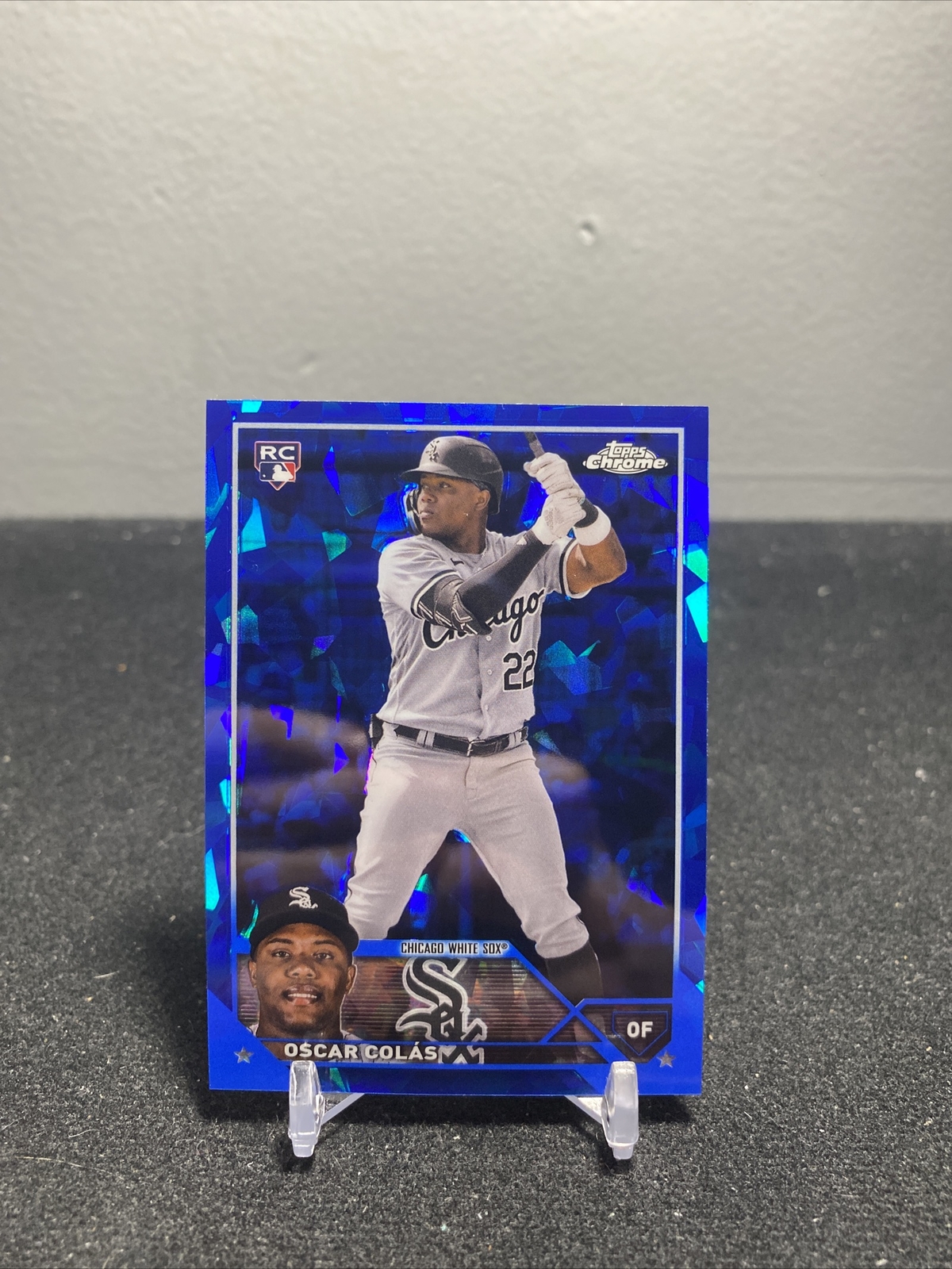 2023 Topps Chrome Sapphire #545 Oscar Colas RC