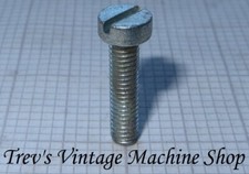 2BA cheese head slotted screws, zinc plated steel BZP, many sizes, optional nuts