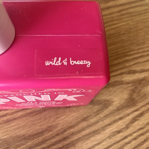 Victoria's Secret Pink WILD & BREEZY DRENCHED IN PINK Body Lotion 16.9 OZ RARE - Picture 2 of 4