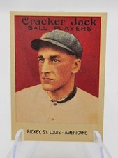 Branch Rickey 1993 Borden 1915 Cracker Jack #12 Of 24 St. Louis Browns
