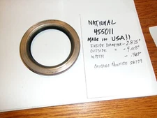 NATIONAL 455011 OIL SEAL~ USA ~2.875" X 4.008" X .469"~CHICAGO RAWHIDE 28779