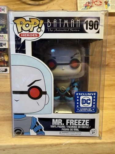 Funko Pop Vinyl Batman: The Animated Series Mr Freeze #190 DC LOC Exclusive