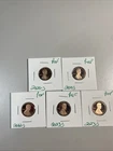 Nice Lot Of 2020 22 And 23 Proof Pennies. Very Short Years In Excellent Shape