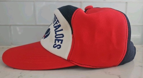 Authentic Kintetsu Buffaloes Vintage 80s Japan Baseball Mesh StrapBack Hat New - Picture 3 of 12