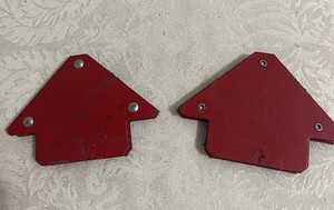 (2 Magnets) Welding. Used.   A-24