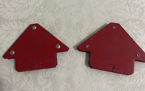 (2 Magnets) Welding. Used.   A-24