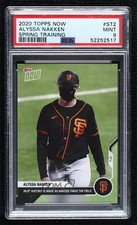2020 Topps Now Spring Training Alyssa Nakken #ST-2 PSA 9 MINT 6ns