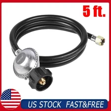 SHINESTAR 5 Ft Hose Low Pressure Propane Regulator Bbq Gas Grill Outdoor Heater